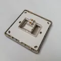 Door Bell Push Switch Waterproof China Fitting Sheet Bell Push Button- Metal Series (Coffee Colour). 
