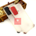 Infinix Smart 6 Back Cover White Soft Smoky Matte Shutter Bumper Case For Boys. 