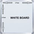 1.5ft x 2ft Dry Erase White Board Hanging Writing Drawing & Planning Whiteboard. 