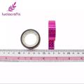 Shinny Sticky Decorative Gift Packing Tape 10 Meter Length - Multicolored & Multi-Design Craft Premium Quality Sticky Paper Decorative Tape - 12 Pcs Packing Of Different Colors And Designs. 