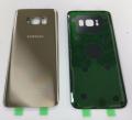Samsung Galaxy S8 Plus Case Rear Door Housing Cover Back Glass Battery Cover Panel Replacement For Galaxy S8+ - Golden. 