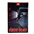 KTS-1183 Wireless Bluetooth Speakers - MP3 Player - LED Torch Flashlight - MIC Speaker - SD Card FM Radio USB Chargeable Portable Mini Speakers 3 inch Drive Size  loudspeaker Sound System High Quality Sound Players Rechargeable Wireless Speakers KTS 1183. 