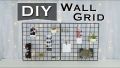Metal Wire Wall Grid Panels, 2Pack, For Birthday Decor Party Decor Wall Decor Photo Hanging Display and DIY Decor Wall, Grid Photo Wall, Wall Storage. 