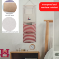 3 Pockets Wall Door Closet Home Hanging Storage Bag Pockets Wall Hanging Organizer. 