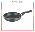 Non-Stick Marble Coated Frying Pan black 22 cm king cook export Qality. 