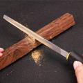 High Quality Steel File 6" Inch ×1.3cm Triangular Engineers/Machinist File fine Metal With Pvc Plastic Handle. 