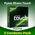 Touch Dotted Condoms - Pack of 3. 
