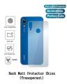 Nokia 6 Back Matt Protector Skinz Transperant. 