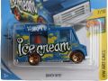 2020 Hot Wheels #115 HW Art Cars 7/10 QUICK BITE Ice Cream Truck Blue wCopper5Sp. 