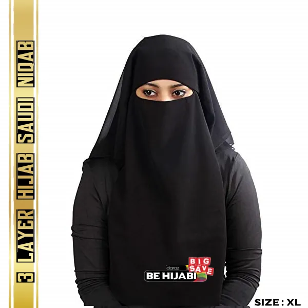 Be%20Hijabi%20Women's%203%20Layer%20Hijab%20Saudi%20Niqab%20In%20Breathable%20Formal%20&%20Chiffon%20-%20Black%20-%20Image%202