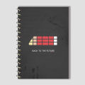 Spiral Notebook A4 or A5  -  Back to the Future. 