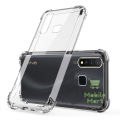 Vivo Y19 Back Cover Transparent Extra Bumper Anti Shock Soft Crystal Clear Case For Vivo Y19. 