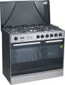 Welcome 5 Burner Gas Cooking Range WC-786 - Black and Grey. 