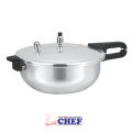 CHEF Pressure Cooker Karahi Aluminium 2 In 1 [3 Liter]. 