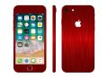 Apple iPod Touch 6 Brushed Metal Texture Skin - Red. 