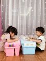 Multipurpose Portable Activity Table For Kids And Adult  2In 1,Study Play Table &Laptop Table. 
