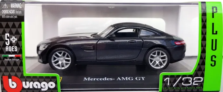 Mercedes%20AMG%20GT%20Black%20%201/32%20Diecast%20Model%20Car%20by%20Bburago%20-%20Image%202
