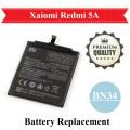 Xaiomi Redmi 5A BN34 Battery Replacement BN 34 For Mi 5A 3000mAh - Black. 