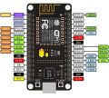 NodeMCU Arduino  ESP8266  CP2102 IC  Lua WiFi Development Board Without Cable. 