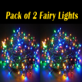 Fairy Lights Multicolor Pack of 2 Decoration Lights Led Lights Still LED Long String Best Quality LED Light. 
