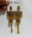 Antique Jhumka Earrings - Traditional Pakistani Jewelry for Women. 