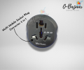 3 Pin to 2 Pin Converter EU Plug travel Adapter, Multi-Purpose Socket plug Converter, US/UK/AU to European converter, for Mobiles, laptops Adpator, 3 pin switches. 
