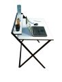 Portable Study Table Foldable White. 
