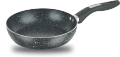 Non-Stick Marble Coated Frying Pan black 22 cm king cook export Qality. 