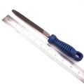 High Quality Steel File 6" Inch ×1.3cm Triangular Engineers/Machinist File fine Metal With Pvc Plastic Handle. 