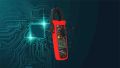 Digital clamp meter UT203+ (Upgraded version of  UT203  Digital Clamp meters). 