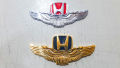H New Style Metal Logo For Motor Bike and Cars. 