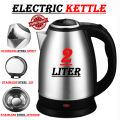 Smart Electric Kettle Water Boiler Stainless Steel Body Cordleess Portable Kitchen Appliances Hot Water Automatic Tea Coffee Warmer Instant Heating Pot 1500W 02 Liters 360 Degree Rotating Base Elegant Design New Premium Quality. 