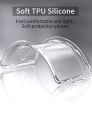 Huawei honor 7C Transparent Silicone Back Cover TPU Bumper Case AirBag Shock-Proof Clear Back Pouch. 
