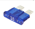 15 Ampere 10 Pcs Blade Fuse Car Energy Control Anti Shortage For Auto Accessories. 