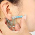 2 Pcs Ear Piercing stud kit  Safe Disposable No Pain Sterile Ear Nose Tool Kit Machine For Girls, Women and Men. 