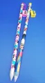 Cartoon Character Long Pencils for Kids with Fun & Functional Long  Writing Pencil with Free  Sharpener  Set ( Pack of 2 ). 