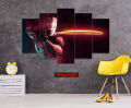 Dota 2 5 Piece HD Wall Frame. 