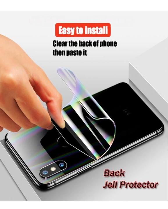 iPhone 8 Back Crystal Jell Protactor