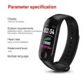 M3 Fitness Bracelet Men Women Smart Band Color Screen IP65 Waterproof Blood Pressure Heart Rate Monitor Sports. 