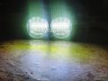 New Dual LED SMD 3D FOg Headlamp With DRL Parking Function WHITE 34 LEDs 12v DC For Car Motorcycle Still + Flashing Three Wire Lamp With Free 1m Wire. 