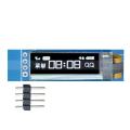0.91 Inch 12832 128x32 IIC I2C White OLED LCD Display Module SSD1306 Driver IC DC 3.3V 5V For Arduino PIC DIY Module. 