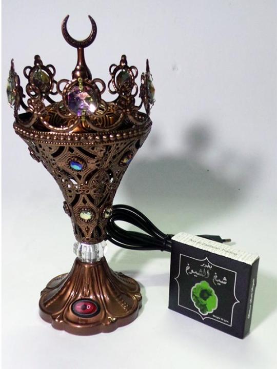 Electric%20Fancy%20Burner%20with%20Sheikh%20Shuyukh%20Bakhoor%20(Dubai)%20-%20Image%203