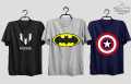 Pack of 3 high quality imported casual new trend printed Tshirt For Men. 