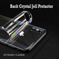iPhone 8 Back Crystal Jell Protactor. 