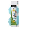 Techmanistan Random Color - Silicone Cover Sippers with Straws Set, 2 Pcs Cover & Sip Set, Silicone Sipper Set. 