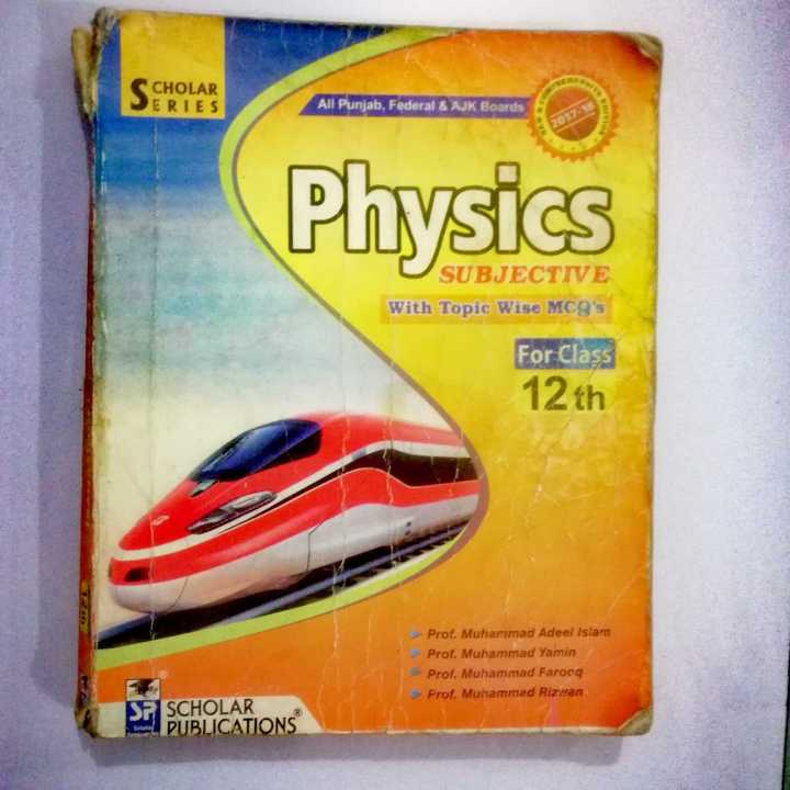 Scholar series physics 12th subjective series