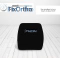 FixOrtho BackCare Lumbar Seat Cushion for Car Seat & Office Chair - Spine Aligner. 