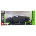 Burago 1/32 Scale Diecast Model Car 18-42000 - Lamborghini Reventon - Black. 