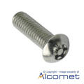 Stainless Steel SS Security Star Key Bolt Size M4x10mm (Pack of 12pcs). 