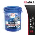 LUKOIL AVANTGARDE ULTRA 15W-40, API CI-4 (8L) 8 Liter Car Truck Diesel Engine Oil Motor Oil Engine Oil Lubricant Mobil Oil. 